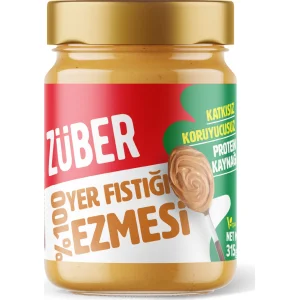 Züber %100 Yer Fıstığı Ezmesi, 315 g