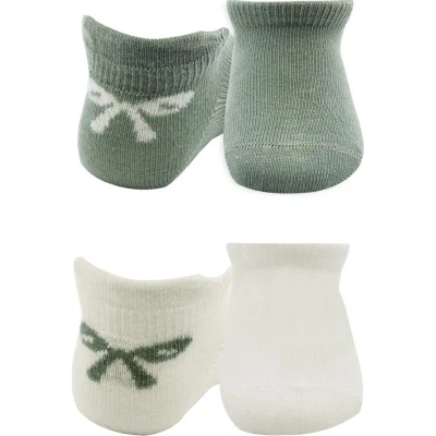 Bistyle Sneakers Smile Penye Çorap 20106 Nil, 2'li, Ekru