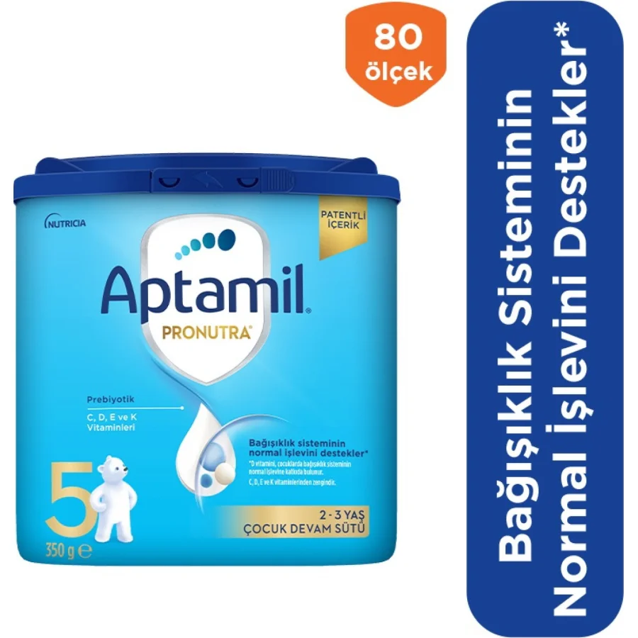 Aptamil 5 Devam Sütü, 350 g