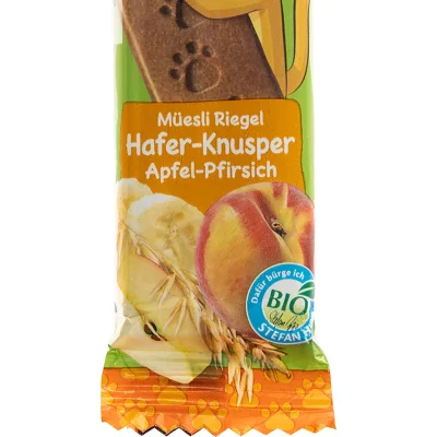 Hipp Organik Şeftali ve Elmalı Meyve Barı, 20 g