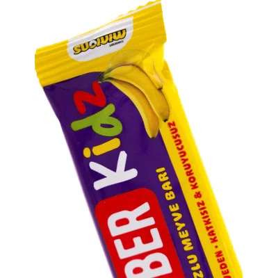 Züber Kidz Meyve Barı, 25 g, Muz