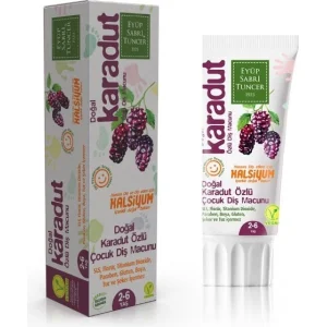 Eyüp Sabri Tuncer Doğal Karadut Özlü Diş Macunu, 2-6 Yaş, 60 ml