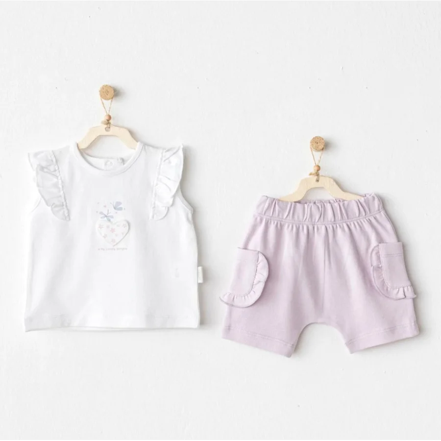 Andywawa Magical Butterfly Takım Lila, 2'li