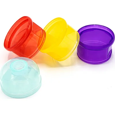 BabyJem Katlı Toz Mama Kabı, Karışık Renkli