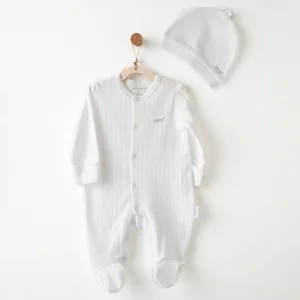 Andywawa Hello Elephant Tulum Takım, Beyaz