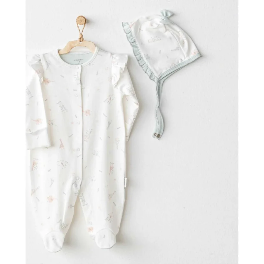 Andywawa Love Family Bebek Tulum Takım, Ekru