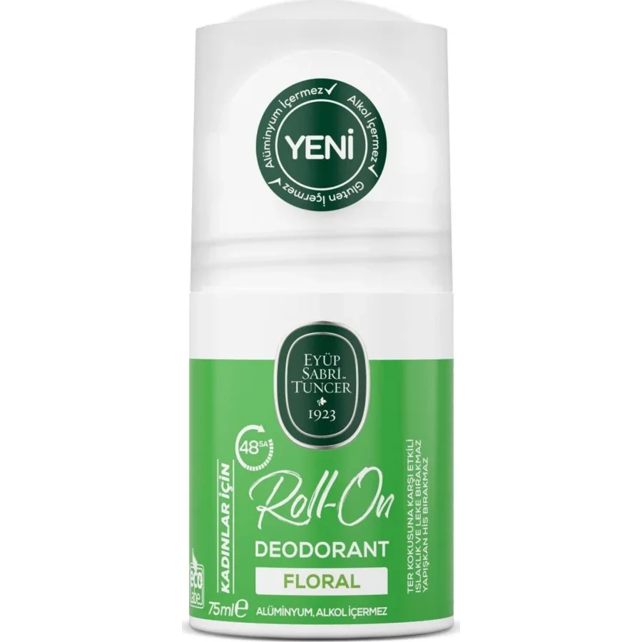 Eyüp Sabri Tuncer Kadın Roll On Deodorant, 75 ml, Floral