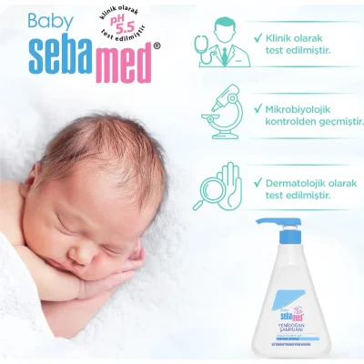 Sebamed Baby Yenidoğan Bebek Şampuanı, 500 ml
