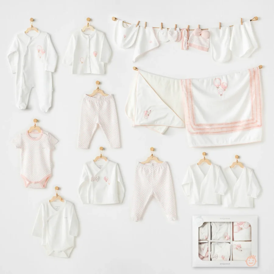 Andywawa Pink Baloons Hastane Çıkışı, 20'li, Ekru