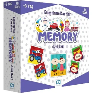 Games Memory Eşleştirme Kartları, Özel Seri, 48 Kart