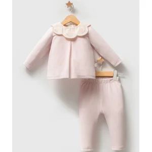 Tongs Baby Etamine Takım, 2'li, Pembe