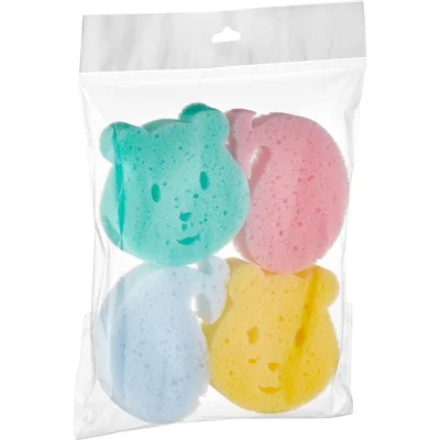 BabyJem Bebek Banyo Süngeri, 4'lü