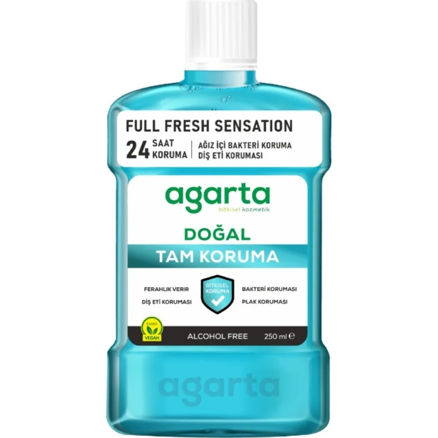 Agarta Doğal Ağız Bakım Suyu, 250 ml, Tam Koruma