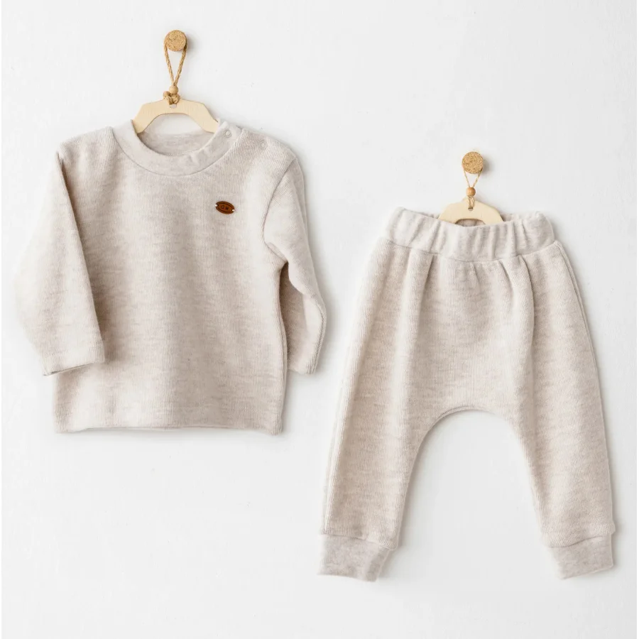 Andywawa Casual Takım, 2'li, Bej