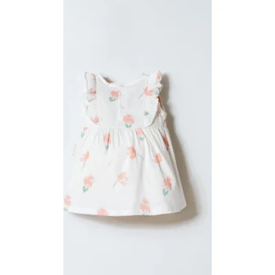 U.S. Polo Elbise, Beyaz, Pudra