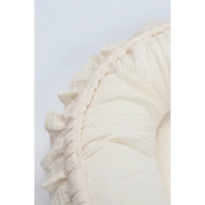 Bistyle Müslin Babynest Lady Home 80104 Ekru