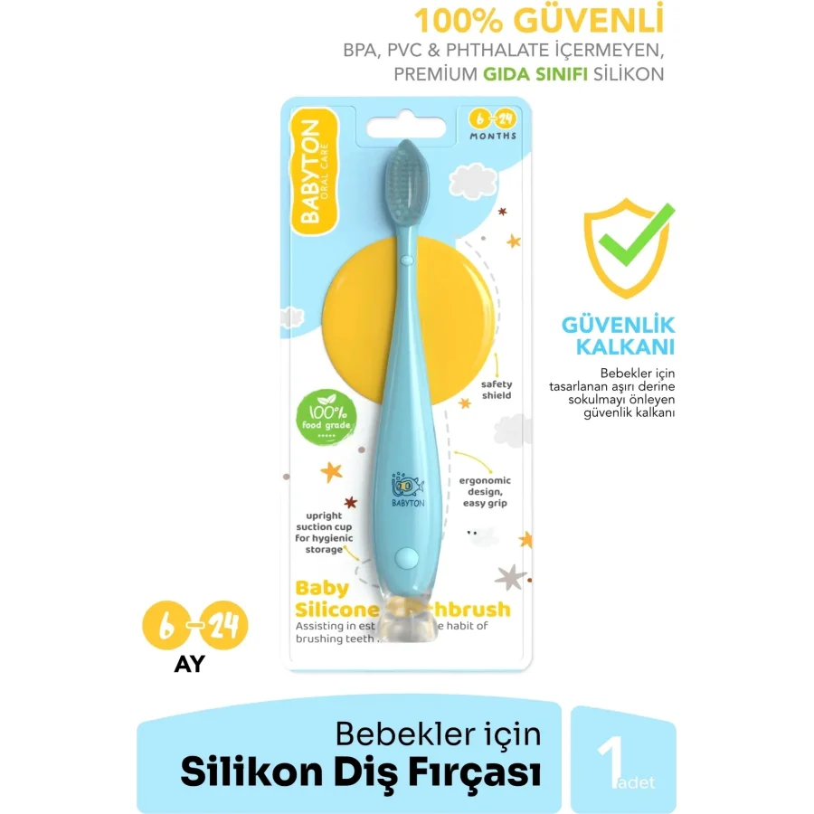 Babyton Silikon Diş Fırçası